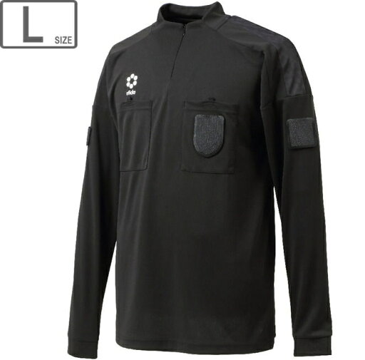 sfida/スフィーダ 【ユニセックス】レフェリーシャツ L/S 長袖【Lサイズ】【BLACK】SA22835 sfida/スフィーダ 【ユニセックス】レフェリーシャツ L/S 長袖【Lサイズ】【BLACK】SA22835
