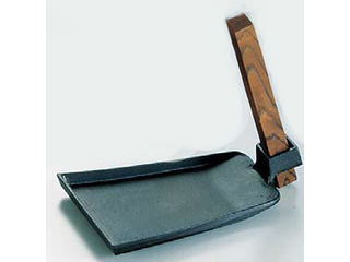 SAアルミ陶板鍋くわ型大／（テフロン加工）