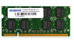 ADTEC アドテック ノートPC用メモリ PC2-5300 DDR2 200pin 1GB 6年保証 ADS5300N-S1G