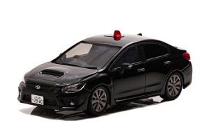 ヒコセブン 1/43 スバル WRX S4 2.0GT Eye Sight (VAG) 2018 青森県警察交通部交通機動隊車両 (覆面 黒) H7431809