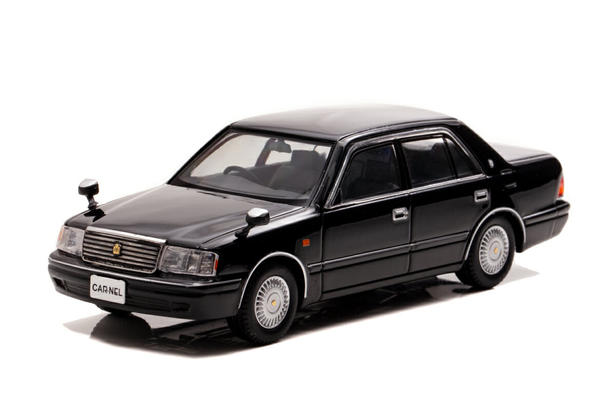 ヒコセブン 1/43 トヨタ クラウン ロイヤルサルーン G (JZS155) 1999 Black CN439903