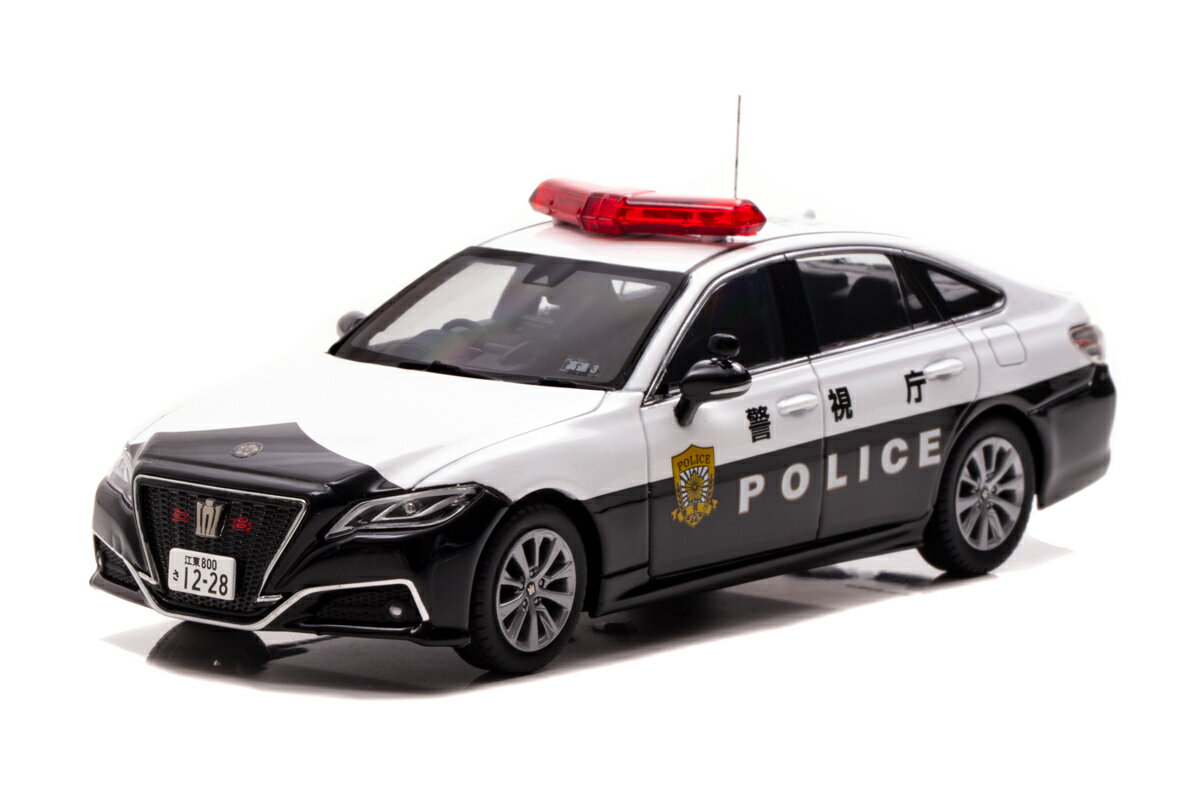 ヒコセブン 1/43 トヨタ クラウン (ARS220) 2022 警視庁高速道路交通警察隊車両 (速3) H7432201