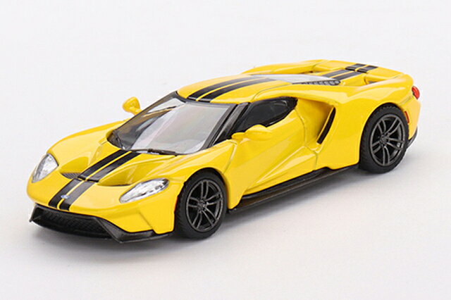 SUNRICH JAPAN サンリッチジャパン MINI GT 1/64 フォード GT トリプルイエロー(左ハンドル） MGT00613-L