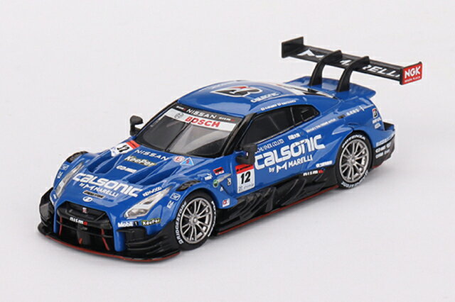 SUNRICH JAPAN サンリッチジャパン MINI-GT 1/64 Nissan GT-R Nismo GT500 SUPER GTシリーズ 2021 #12 Team Impul (左ハンドル) 日本限定