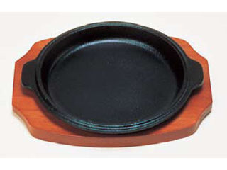 三和精機製作所 （S）ステーキ皿　渕付丸型　B／17cm