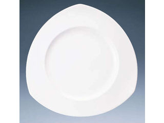 NARUMI 鳴海製陶 パティア30cmトライアングルリムプレート／40982−5674