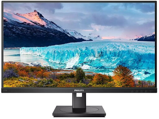 PHILIPS フィリップス フルHD対応 27型液晶ディスプレイ /HDMI、DP、USB Type-C/ブラック/スピーカー 273S1/11 PHILIPS フィリップス フルHD対応 27型液晶ディスプレイ /HDMI、DP、USB Type-C/ブラック/スピーカー 273S1/11