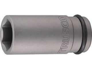 TRUSCO トラスコ中山 インパクト用ロングソケット(差込角19.0)対辺32mm T6-32AL