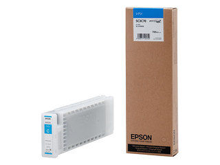 EPSON/エプソン SureColor用 インクカートリッジ/700ml(シアン) SC3C70