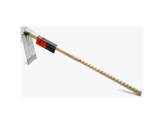 菊堂 菊堂 【極】ステンレス鋼付菜園鍬 大 ラセングリップ