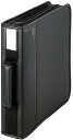 ELECOM エレコム CD/DVD/Blu-rayケース/ファスナー付/160枚収納 CCD-SSB160BK(2)