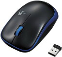ELECOM エレコム 【ラスト1個限定!】【約2.5年電池交換不要の赤外線LED!】無線IRマウス(3ボタン) M-IR07DRSBU