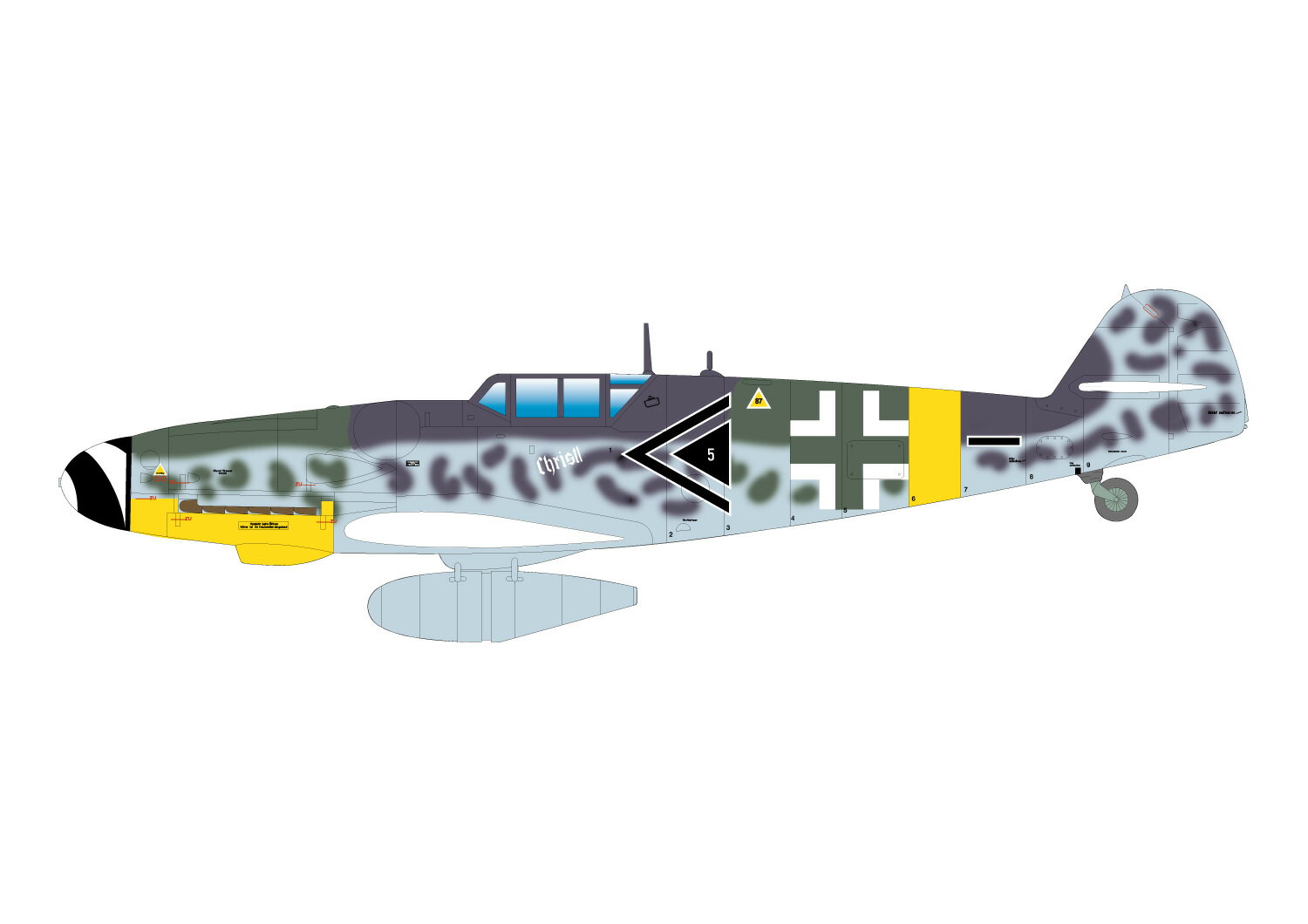 PLATZ ץå 1/48 WW.II ɥĶ åߥå Bf-109 G-6 52ƮҶ AE-33 ȯͽ