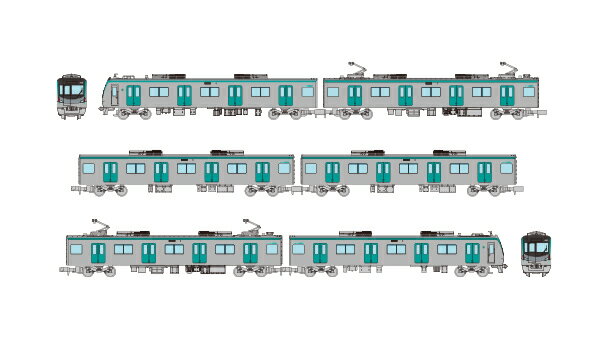 TOMYTEC トミーテック 鉄道コレクション 京都市交通局烏丸線20系 6両セット 発売前予約 キャンセル不可