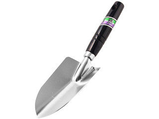 自然作 クローム 木柄 移植コテ 太