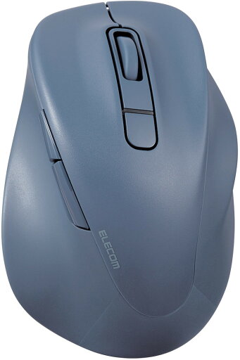 ELECOM エレコム マウス/EX-G/2023年モデル/右手専用/Lサイズ/Bluetooth/5ボタン/抗菌/静音設計/ブルー M-XGL30BBSKBU ELECOM エレコム マウス/EX-G/2023年モデル/右手専用/Lサイズ/Bluetooth/5ボタン/抗菌/静音設計/ブルー M-XGL30BBSKBU