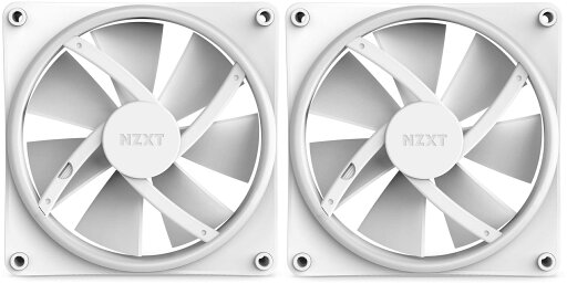 NZXT ケースファン F140 RGB DUO Twin Pack White 140mmx2パック・ホワイト RF-D14DF-W1 NZXT ケースファン F140 RGB DUO Twin Pack White 140mmx2パック・ホワイト RF-D14DF-W1