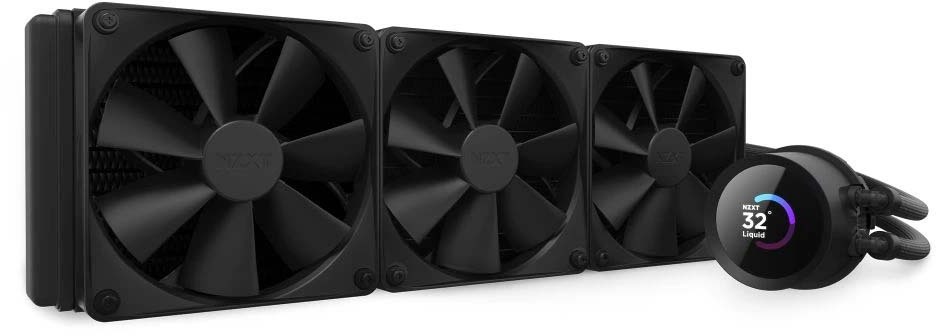 NZXT 液晶搭載水冷CPUクーラー KRAKEN 360 360mm ブラック RL-KN360-B1