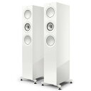 KEF JAPAN R7 Meta (ホワイトグロス) 3ウェイ・フロアスタンド型スピーカー(ペア) 【沖縄・その他の離島は配送できません】 【配送時間指定不可】【当店のKEF製品は国内正規代理店品です】