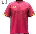 バタフライ Butterfly エリスター11・Tシャツ 男女兼用 【Lサイズ】 【016/ロゼ】 46530