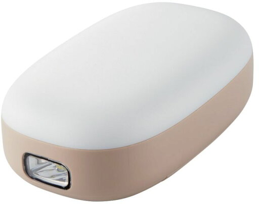 ELECOM/エレコム 防災 乾電池式懐中電灯 枕元ライト ベージュ DE-KD04BE ELECOM/エレコム 防災 乾電池式懐中電灯 枕元ライト ベージュ DE-KD04BE