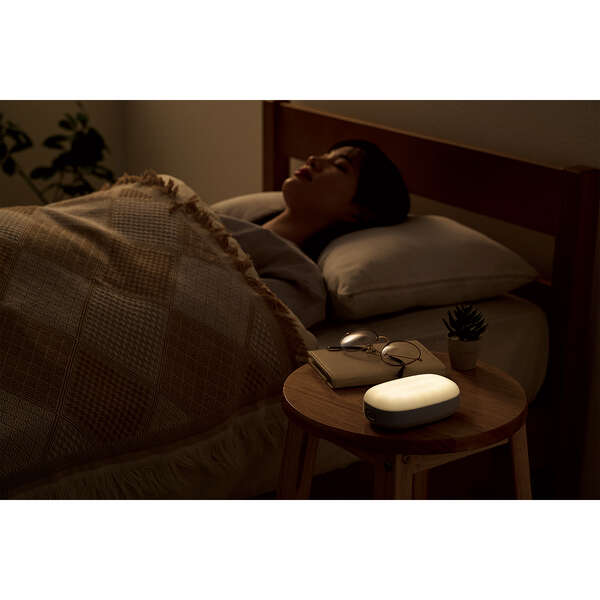 ELECOM/エレコム 防災　乾電池式懐中電灯　枕元ライト ブルー DE-KD04BU
