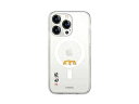 abbi FRIENDS abbi FRIENDS 公式ライセンス品 しばたさんMagSafe対応クリアケース for iPhone 14 Pro Max 昼寝 背面カバ