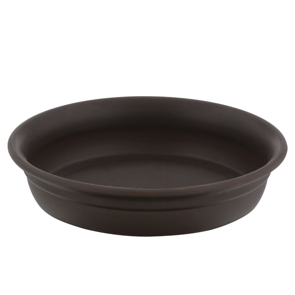 (株)オクト ベストコ フラワーリングポット用プレート 受け皿 5号 ブラウン MA-3280