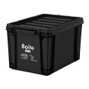 Bestco ベストコ ベストコ コンテナボックス 収納 M ハイ 24L ブラック MA-4101 Boite