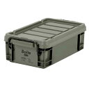Bestco ベストコ ベストコ コンテナボックス 収納 S ロー 4L カーキ MA-4091 Boite