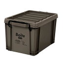 Bestco ベストコ ベストコ コンテナボックス 収納 M ハイ 24L ブラウン MA-4099 Boite
