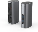 VENTION ヴェンション 12-in-1 USB-C タワードッキングステーション グレー アルミニウム合金 TP-8177(2)