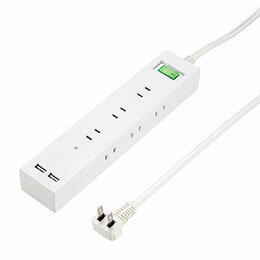 YAZAWA 【6個セット】 YAZAWA 3方向から挿せる9個口USBタップ ホワイト H6BK11122UWHX6