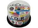 HIDISC 6個セット HI DISC CD-R 700MB 50枚スピンドル 音楽用 32倍速対応 白ワイドプリンタブル HDCR80GMP50X6