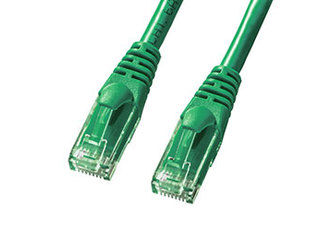Cable - サンワサプライ 【5個セット】 サンワサプライ カテゴリ6Aより線LANケーブル 3m グリーン KB-T6AY-03GX5