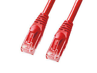 サンワサプライ 【5個セット】 サンワサプライ カテゴリ6Aより線LANケーブル 3m レッド KB-T6AY-03RX5