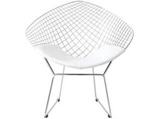 MIYATAKE 宮武製作所 ダイヤモンドチェア ホワイト PCK-021NWH ※同梱注文不可・沖縄・北海道・九州・離島お届け不可