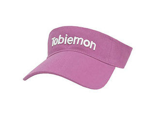 TOBIEMON 【5個セット】 TOBIEMON サンバイザー ピンク T-CS-PKX5