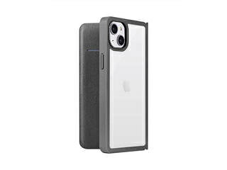LEPLUS NEXT LEPLUS NEXT iPhone 14 Plus 軽量・背面クリアフラップケース Amake ブラック LN-IA22AMEBK