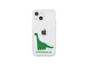AKAN AKAN ソフトクリアケース for iPhone 14 ケティオサウルス 背面カバー型 AK23505i14