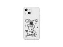 AKAN AKAN ソフトクリアケース for iPhone 14 花のような人生 背面カバー型 AK23516i14