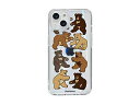 BOOGIE WOOGIE BOOGIE WOOGIE オーロラケース for iPhone 14 BEAR×BEAR 背面カバー型 BW24104i14