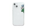 dparks Dparks ソフトクリアケース for iPhone 14 のぞき 背面カバー型 DS24118i14