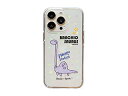 dparks Dparks ソフトクリアケース for iPhone 14 Pro DINO BRACHIOSAURUS 背面カバー型 DS24156i14P