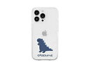 AKAN AKAN ソフトクリアケース for iPhone 14 Pro アロサウルス 背面カバー型 AK23538i14P