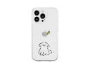 AKAN AKAN ソフトクリアケース for iPhone 14 Pro ワンちゃんと虫 背面カバー型 AK23544i14P