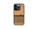 Man & Wood Man & Wood 天然木ケース for iPhone 14 Pro Terra 背面カバー型 I23629i14P