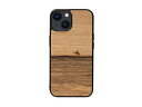 Man & Wood Man & Wood 天然木ケース for iPhone 14 Plus Terra 背面カバー型 I23636i14M