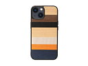 Man & Wood Man & Wood 天然木ケース for iPhone 14 Plus Province 背面カバー型 I23639i14M