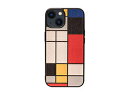 Man & Wood Man & Wood 天然木ケース for iPhone 14 Plus Mondrian Wood 背面カバー型 I23641i14M